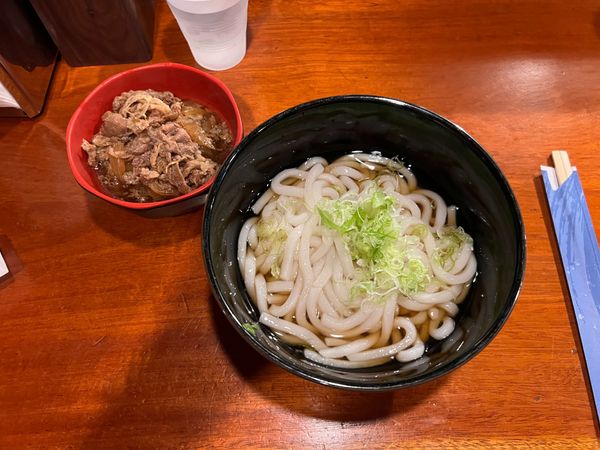 Udon St Marks niku udon (cold)