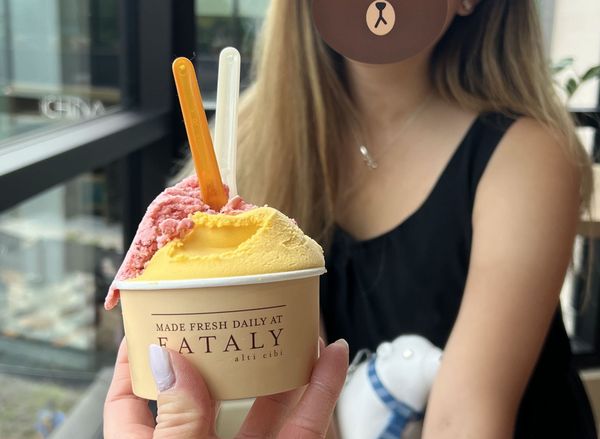 Gelato at Eataly San Jose