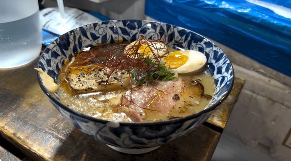 Paitan sea bream ramen