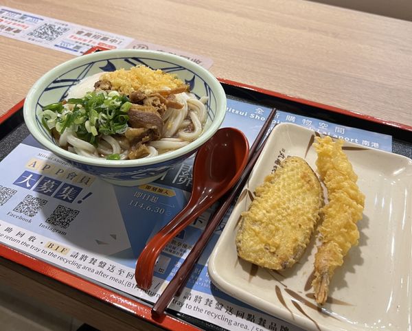 Lunch at Lalaport Nangang, Marugame Udon