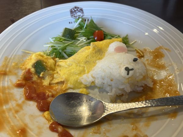 Rilakkuma tea house in Arashiyama, Kyoto