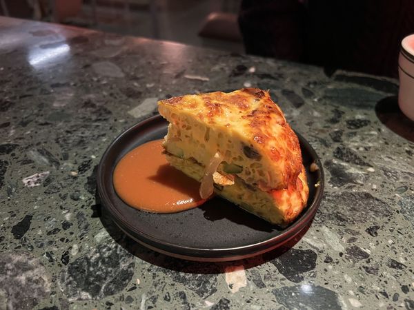 Oyster Omelette at Traveler