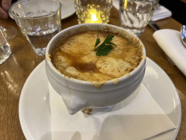 Le Comptoir de la Gastronomie - onion soup