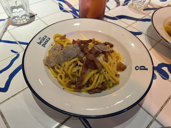 Carbonara tartufada