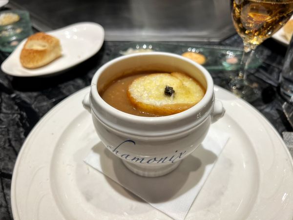 Chamonix french onion soup