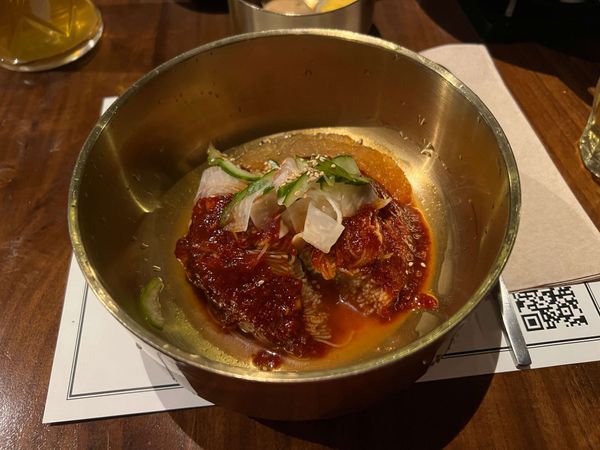 bibim naengmyeon at olle NYC