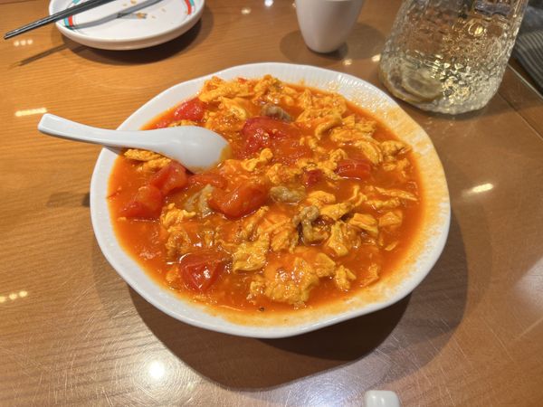 Tomato & egg stir-fry