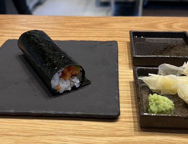 Hand roll at Hello Nori