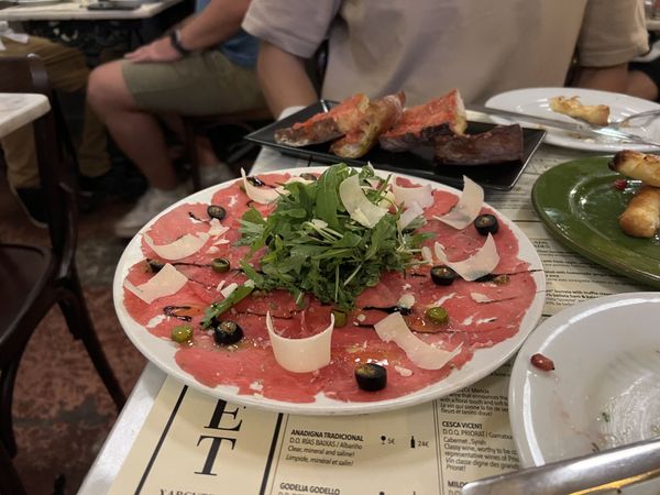 el SET - tomato bread and ham
