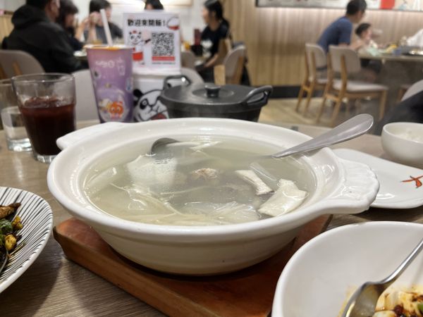 Pork rib soup at Kaifun