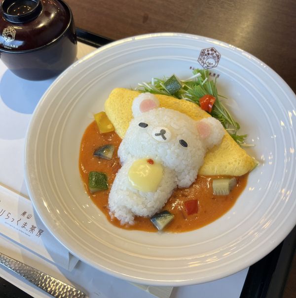 Rilakkuma tea house in Arashiyama, Kyoto